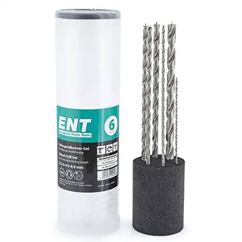 ENT-Holzbohrer ENT European Norm Tools ENT 09246 6-tlg.