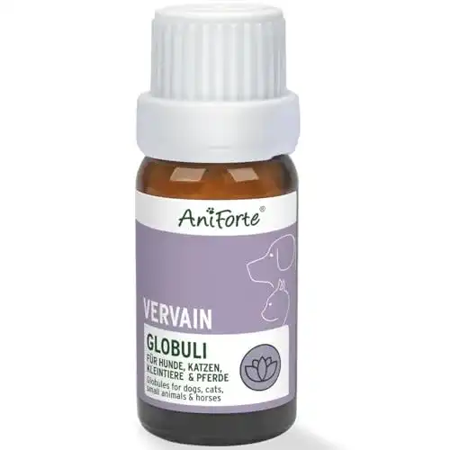 Bachblüten für Hunde AniForte Vervain Globuli für Haustiere