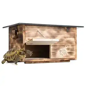Schildkrötenhaus Woid Herz Premium (SH1) Gebrannt