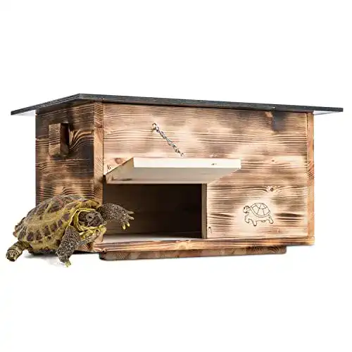 Schildkrötenhaus Woid Herz Premium (SH1) Gebrannt