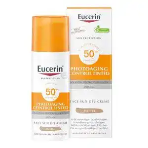 Getönte Sonnencreme Eucerin Sun CC Creme getönt LSF 50+