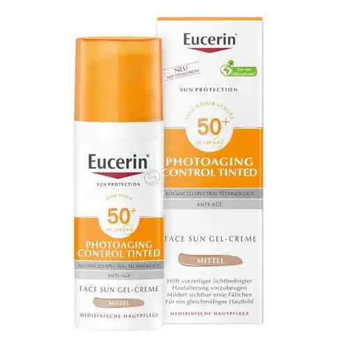 Getönte Sonnencreme Eucerin Sun CC Creme getönt LSF 50+
