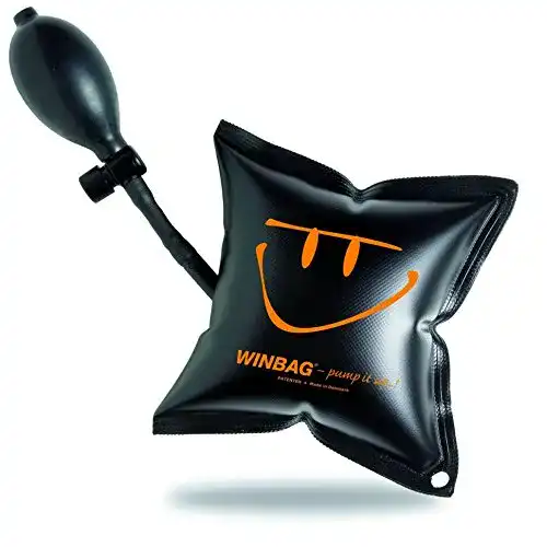Montagekissen Winbag 3013294 Belastung bis 135 kg, Schwarz