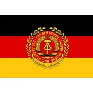 DDR-Flagge U24 Fahne DDR NVA Truppenfahne 90 x 150 cm