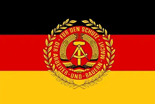 DDR-Flagge U24 Fahne DDR NVA Truppenfahne 90 x 150 cm