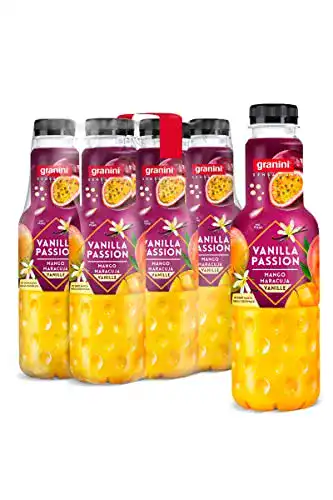 Maracujasaft granini Sensation Vanilla Passion, 6 x 750 ml