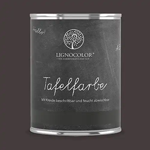 Tafelfarbe Lignocolor Tafellack echter Tafel-Look 750ml