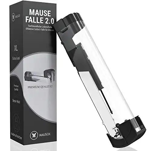 Rattenfalle MAUSOX ® Premium Mausefalle Lebend – Verbessert