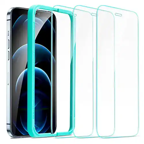 Die beste iPhone-12-Pro-Max-Panzerglas ESR Displayschutzfolie, 3 Stück 2026 Test Bestseller iPhone-12-Pro-Max-Panzerglas ESR Displayschutzfolie, 3 Stück