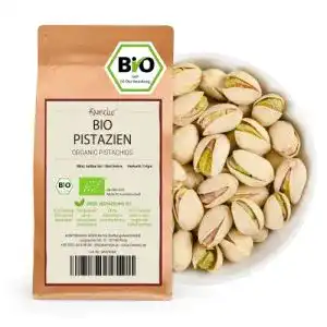 Pistazien Kamelur 1kg BIO geröstet und gesalzen, in der Schale