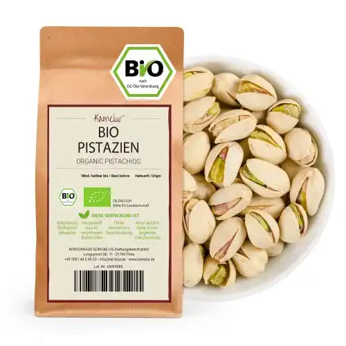 Die beste Pistazien Kamelur 1kg BIO geröstet und gesalzen, in der Schale 2026 Test Bestseller Pistazien Kamelur 1kg BIO geröstet und gesalzen, in der Schale