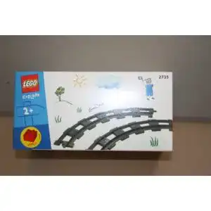Lego Duplo Eisenbahn LEGO Duplo Eisenbahn 2735 – 6 gebogene