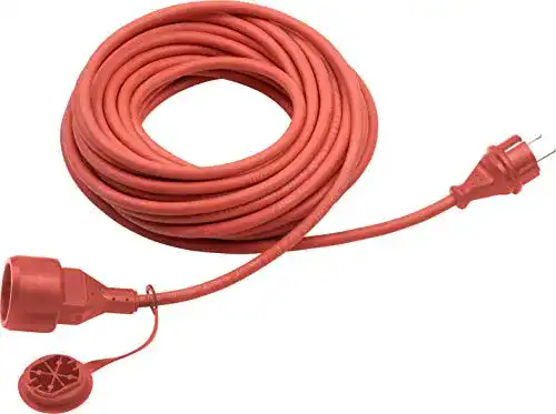 Verlängerungskabel (außen) Meister, 10 m Kabel, rot