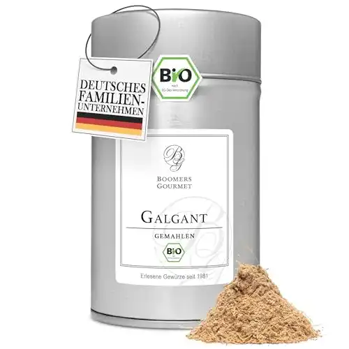 Galgant-Pulver BOOMERS GOURMET, BIO Galgant Pulver, 50 g