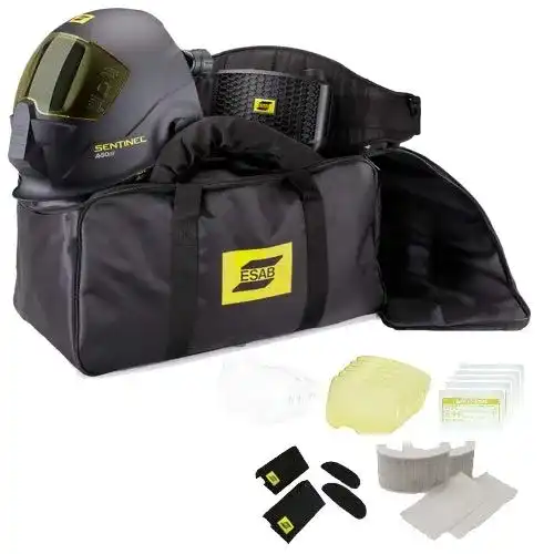 Esab-Schweißhelm ESAB Sentinel A50 Air mit PAPR u. Ersatzteile