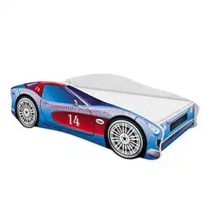 Autobett ACMA Kinderbett Auto Junior mit Lattenrost u. Matratze