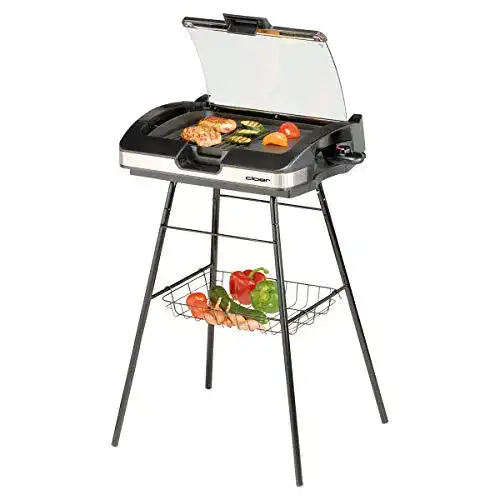 Elektrogrill Cloer 6720 Barbecue-Grill, Aluminium-Druckgussplatte