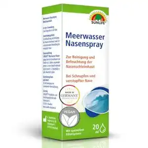 Meerwasser-Nasenspray Sunlife Meerwasser Nasenspray, 20ml