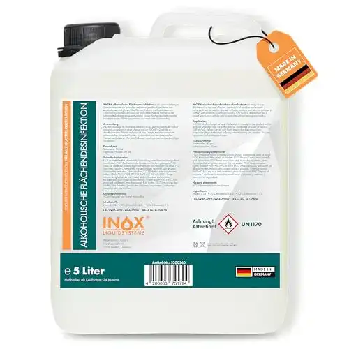 Desinfektionsmittel 5l INOX-LIQUIDSYSTEMS INOX® alkoholisch