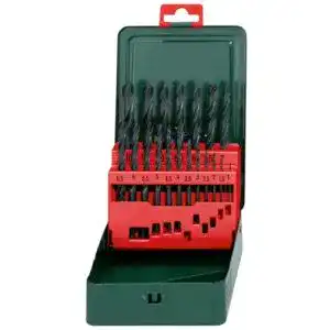 Metallbohrer Metabo HSS-R Bohrerkassette, 19-teiliges Set DIN 338
