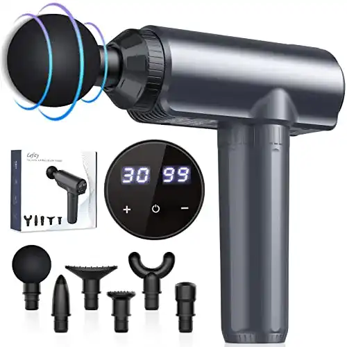 Mini-Massagepistole Lefity, mit 30 Geschwindigkeiten