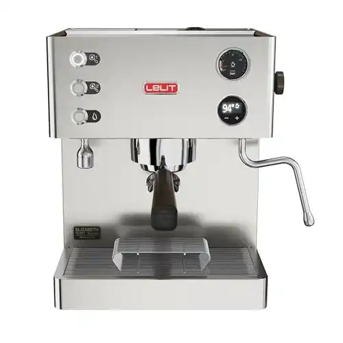 Lelit-Siebträger Lelit Elizabeth professionelle Dual Boiler mit LCC