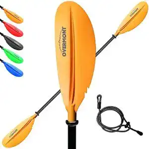 Kajak-Paddel OVERMONT Paddel Aluminium Doppelpaddel SUP