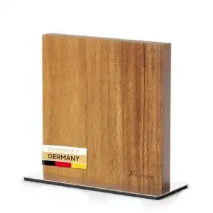 Messerblock ohne Messer mahona Magnetischer aus Akazien Holz