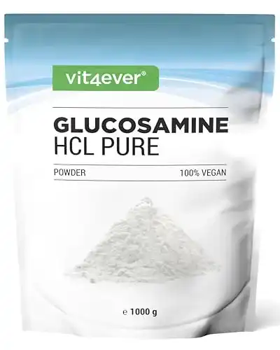 Glucosamin Vit4ever HCL Pure, 1000 g (1 kg) reines Pulver