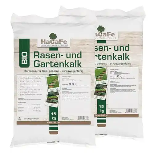 Rasenkalk HaGaFe & Gartenkalk Kalk, Gewicht: 30 Kg Für 600 M²