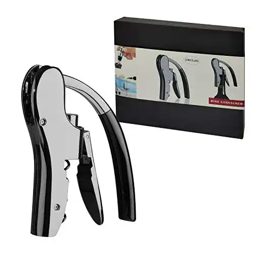 Hebelkorkenzieher GWCLEO Korkenzieher mit Hebel