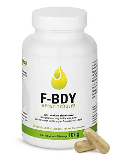 Appetitzügler Vihado F-BDY Kapseln – Konjakwurzel – 180 Kapseln
