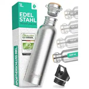 Trinkflasche BPA-frei freigeist ESPRIT LIBRE freigeist® Edelstahl 1L