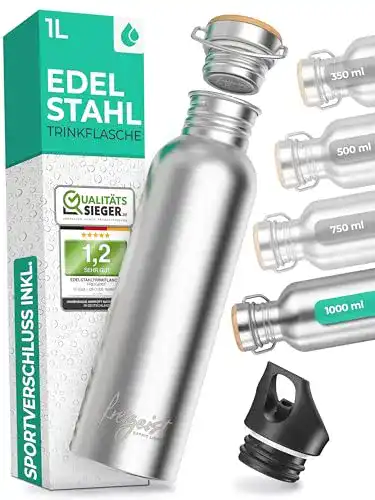 Trinkflasche BPA-frei freigeist ESPRIT LIBRE freigeist® Edelstahl 1L