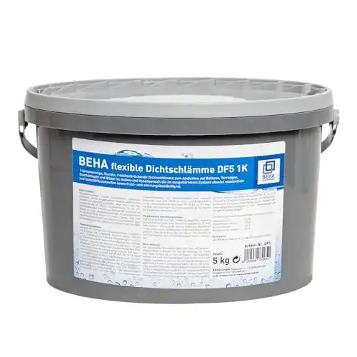 Dichtschlämme BEHA 5kg Profi Dichtflex, 1K