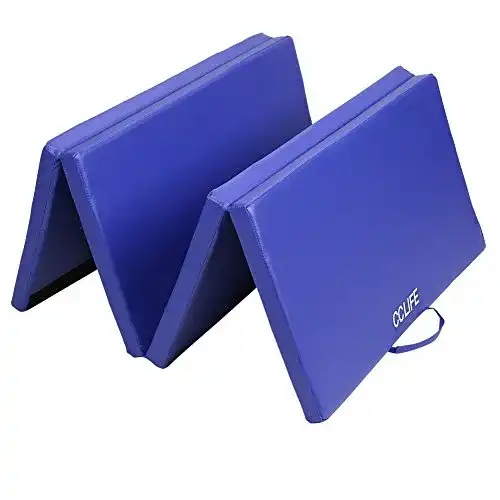 Faltbare Gymnastikmatte CCLIFE Turnmatte Weichbodenmatte