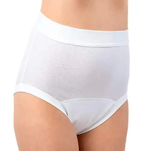 Inkontinenzslip HERMKO 1265 2er Pack Damen mit Weichbund