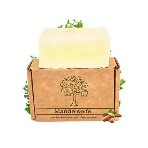 Naturseife PAOS Mandelseife, Pflegeseife, ca. 140g