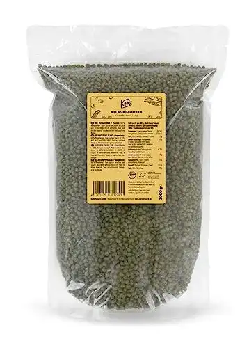 Mungobohnen KoRo, Bio Mungbohnen 2 kg