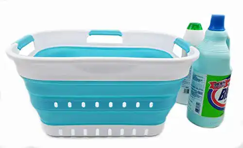 Faltbarer Wäschekorb SAMMART 19L Collapsible SUPER Mini 3