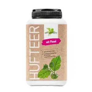 Buchenholzteer Parisol, 500 ml, Hufteer flüssig mit Pinsel