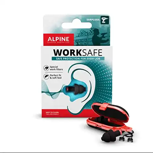 Ohrstöpsel Arbeit Alpine WorkSafe Gehörschutz Ohrstöpsel