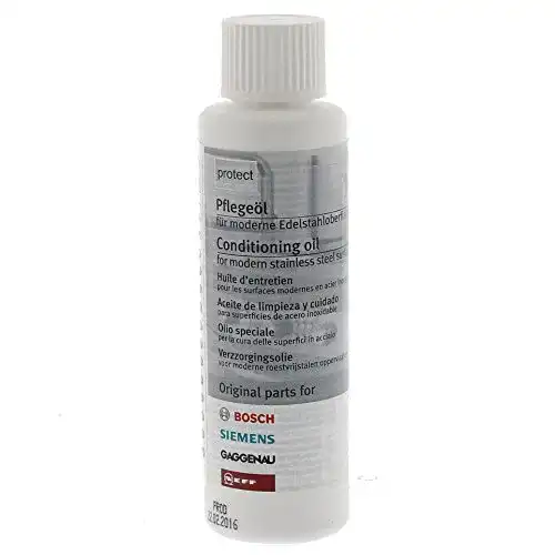 Die beste Edelstahlreiniger Bosch 311567 Edelstahlpflegeöl, 100 ml 2026 Test Bestseller Edelstahlreiniger Bosch 311567 Edelstahlpflegeöl, 100 ml