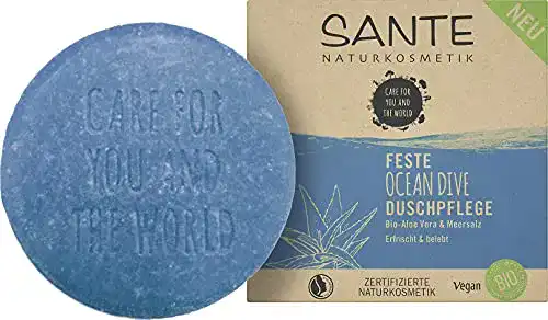 Die beste Sante-Duschgel Sante Naturkosmetik Feste Seife, Ocean Dive 80 g 2026 Test Bestseller Sante-Duschgel Sante Naturkosmetik Feste Seife, Ocean Dive 80 g