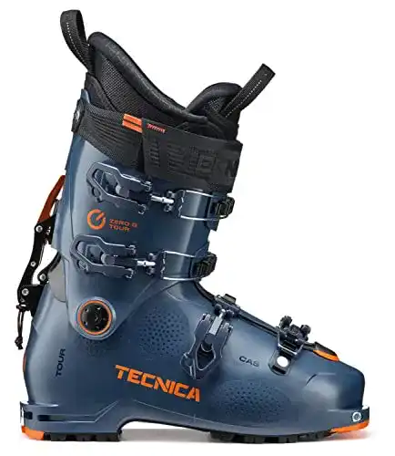 Tourenskischuhe Moon Boot Tecnica Zero G Tour Herren grau/gelb