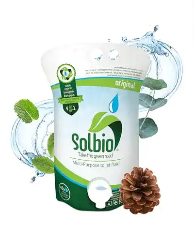 Sanitärflüssigkeit Solbio Original DIE Nr. 1, 4in1 Natürlich