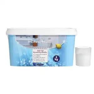WC-Schaum Aqua Clean PUR WC Power Pulver Kalklösefunktion