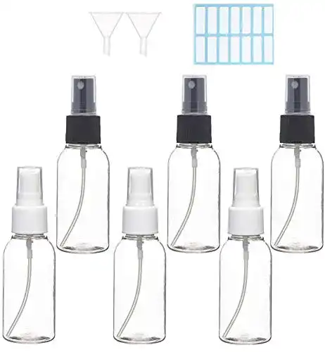 Sprühflasche 50ml ILLUVA 50ml Sprühflasche klein, 6 * 50ml