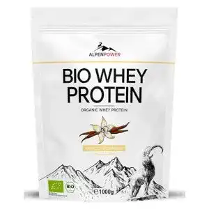 Whey-Protein (Vanille) AlpenPower, BIO WHEY Protein Vanille, 1 kg