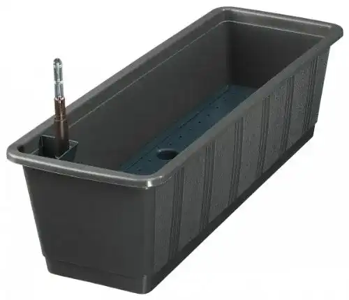 Blumenkasten Geli 837 100 38 Bewässerungskasten Aqua 100 cm